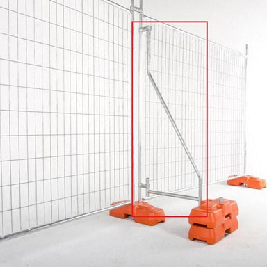 32mm Dia Galvanised Temporary Fencing Brace