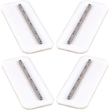 8" x 18" Plastic Finishing Blades for 48" Power Trowel (set of 4) - BuildQuip