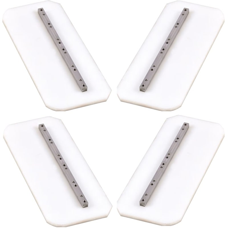 8" x 18" Plastic Finishing Blades for 48" Power Trowel (set of 4) - BuildQuip