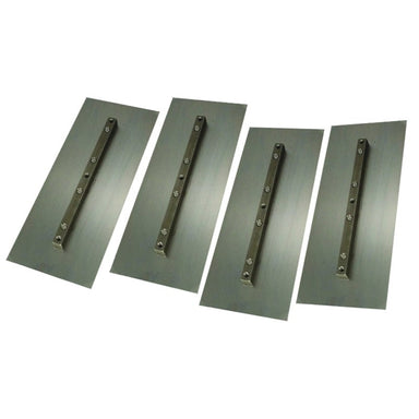 6" x 18" Finishing Blades for 48" Power Trowel (set of 4) - BuildQuip