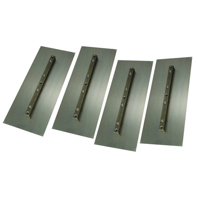 6" x 18" Finishing Blades for 48" Power Trowel (set of 4) - BuildQuip