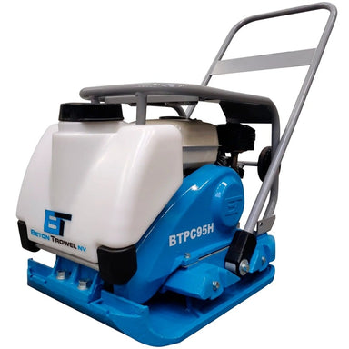 BTPC95H Beton Trowel 95kg Forward Plate Compactor with Water Tank & Transport Wheels - BuildQuip
