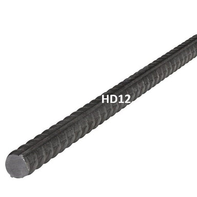 12mm Diameter Deformed (HD12) Grade 500E Reinforcing Bar (6m length)