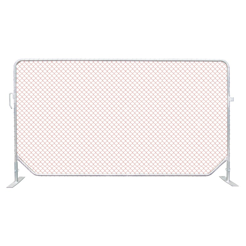 Orange Diamond Mesh Construction Barrier Fence (2.2m wide x 1.25m high)