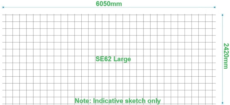 SE62 Seismic Certified Grade 500E Reinforcing Mesh (Large)