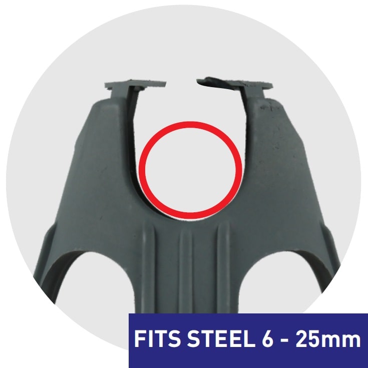 25/40 Reinforcing Mesh Ground Bar Chair - BuildQuip