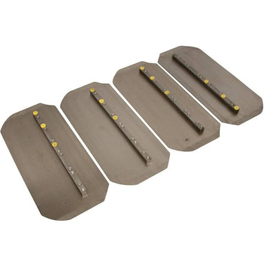 8" x 14" Combination Blades for 36" Power Trowel (set of 4) - BuildQuip