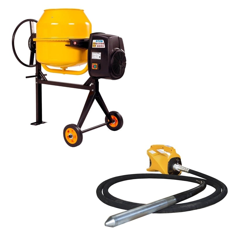 Concrete Vibrators & Mixers