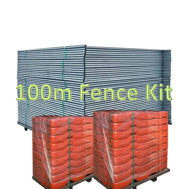100m Temporary Fence Kit