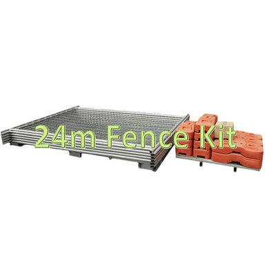 24m Temporary Fence Kit
