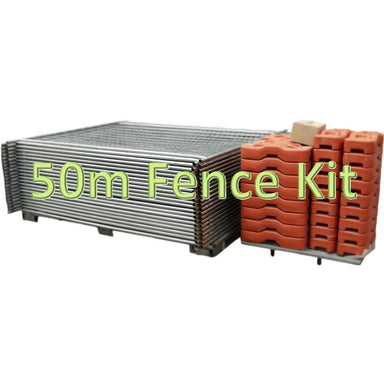 50m Temporary Fence Kit