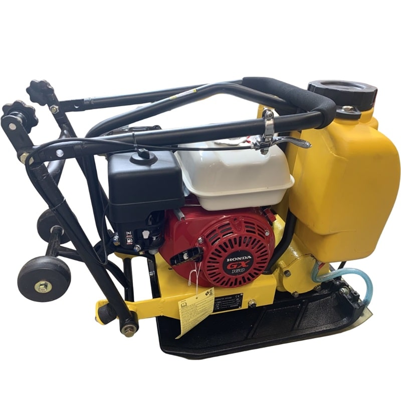 62kg Plate Compactor with Water Tank & Wheels