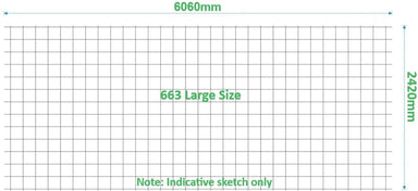 663 General Construction Mesh (Large Size)