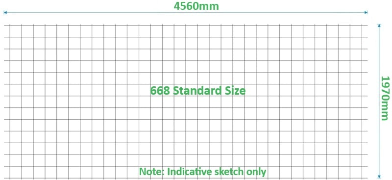 668 General Construction Mesh (Standard Size)