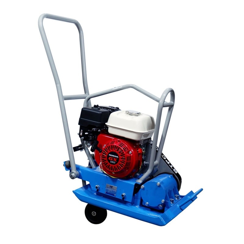 BTPC60H Beton Trowel 60kg Forward Plate Compactor with Transport Wheels - BuildQuip
