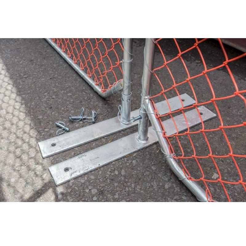 Orange Diamond Mesh Construction Barrier Fence  (2.2m wide x 1.25m high)