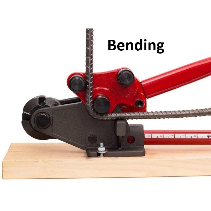 HIT Rebar Cutter Bender - 34mm Radius Bend Capacity - BuildQuip