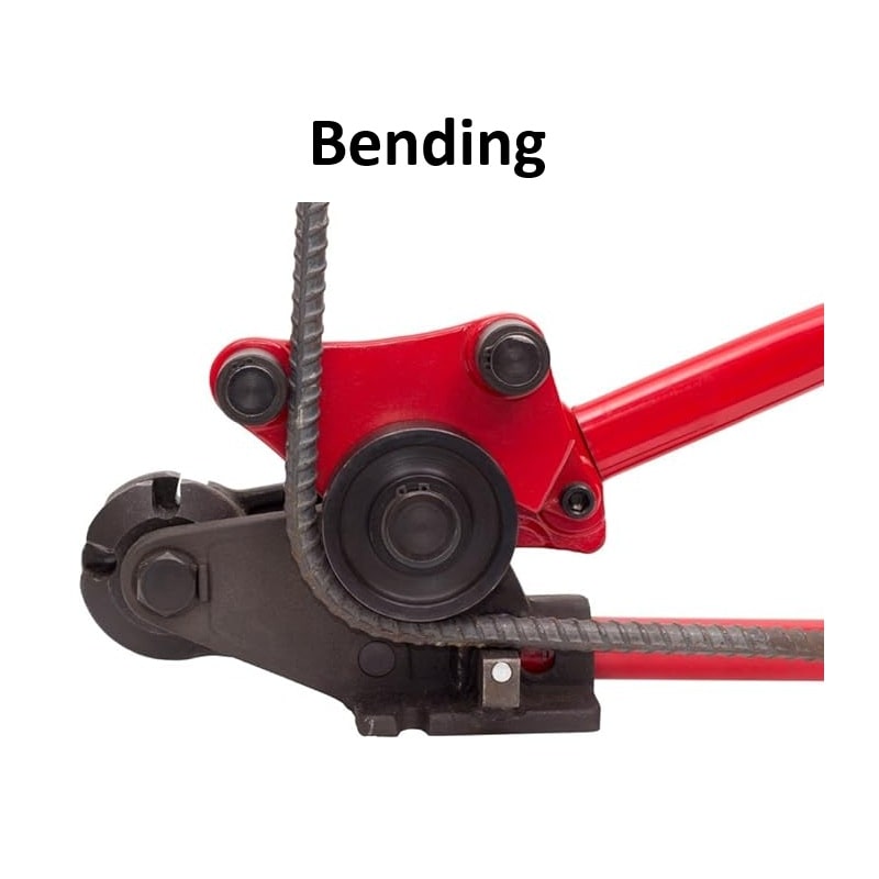 HIT Rebar Cutter Bender - 90mm Radius Bend Capacity - BuildQuip