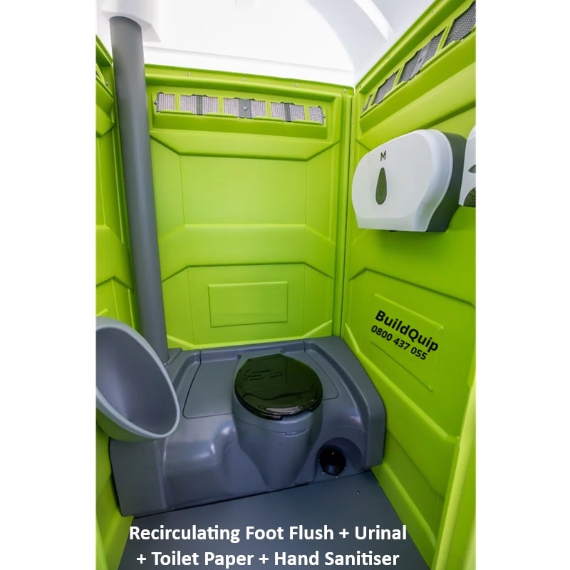 Portable Toilet Rental (footflush + urinal)
