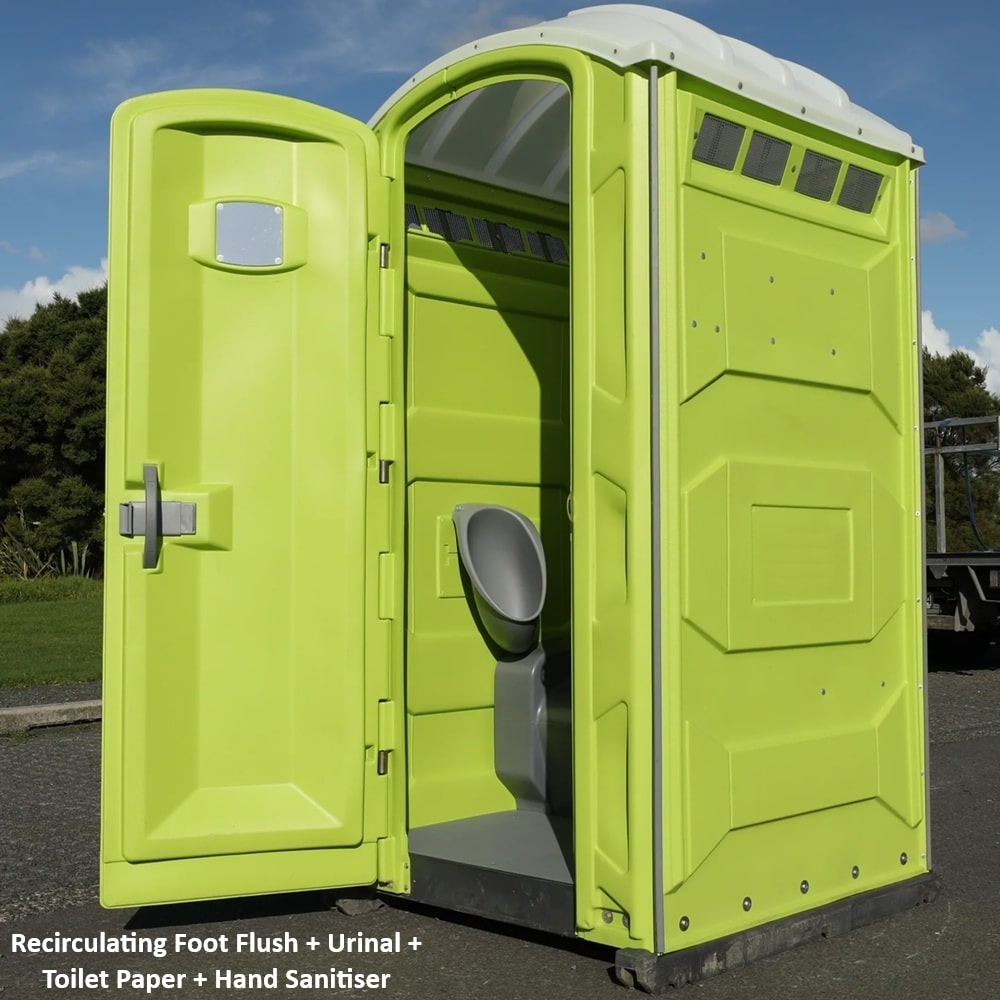 Portable Toilet Rental (footflush + urinal)