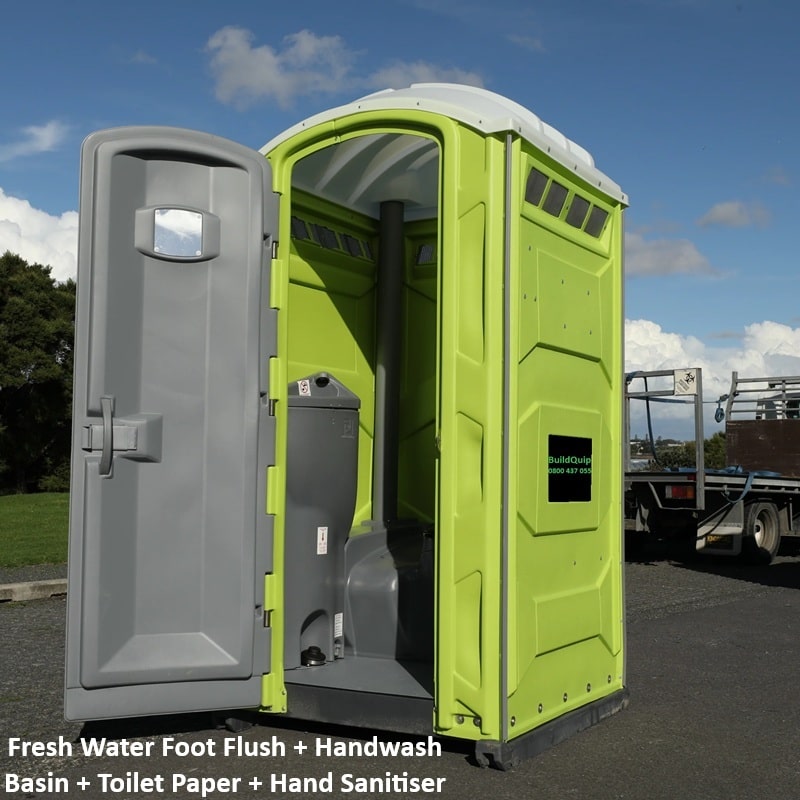 Portable Toilet Rental (footflush + handbasin)