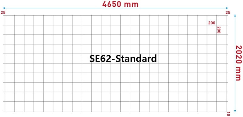 SE62 Seismic Certified Grade 500E Reinforcing Mesh (Standard Size)